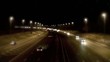 Motorway at night