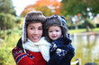 Mother and Son in Park