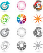 Vettoriale: Collection of modern icons Collection of modern icons