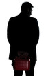 Photo: silhouette man portrait out of gas silhouette man portrait out of gas