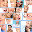 Happy woman smile.