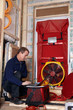 blower door test