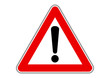 Achtung Gefahrenstelle
