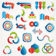 Abstract design elements. Vector illustration. Abstract design elements. Vector illustration.