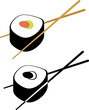 Sushi and rolls