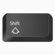 Vector: Shift - Keyboard Button Shift - Keyboard Button