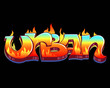 Urban Graffiti Vector Design