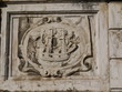 A sculpture of one of the discovery ships in Lisbon in Portugal