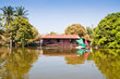 Flooded house
