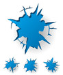 Cracked background