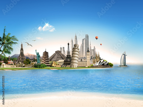 Foto: Tourism – travel all around the world Tourism – travel all around the world