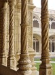 A detail of the Hieronymus monastery in Belem in Portugal
