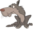 Wolf. Cartoon