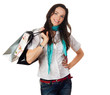 Attractive woman shopping Attractive woman shopping