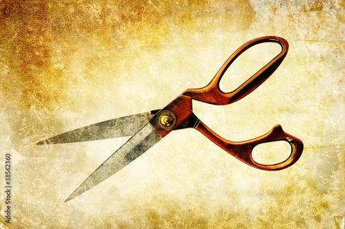 Photo: scissor textured print scissor textured print
