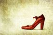 Foto: red shoe backdrop red shoe backdrop