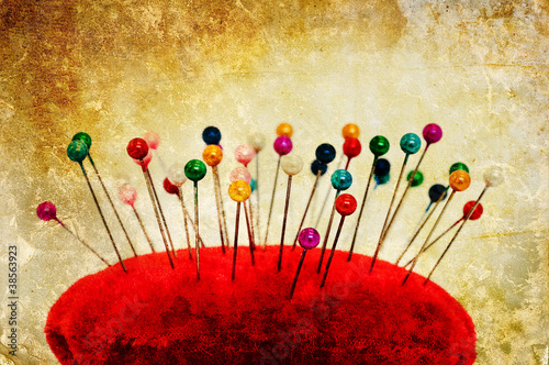 Photo: pin cushion texture pin cushion texture