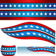 Patriotic USA Flag Banners