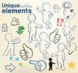 Hand draw figures Hand draw figures