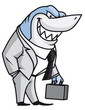 Business shark