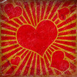 grunge love background