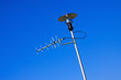 antena na słupie