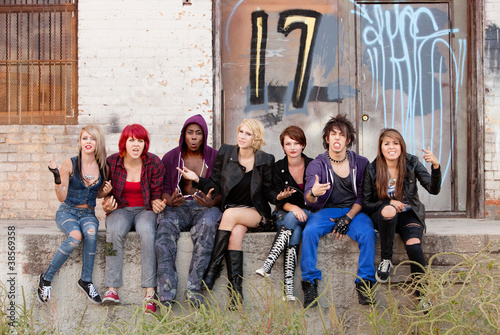 Photo: Angry Teen Punks Angry Teen Punks