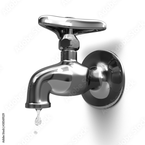 Illustration: AFaucetAndWaterdrop_image AFaucetAndWaterdrop_image
