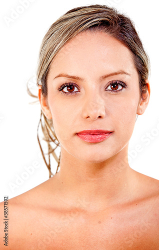 Photo: Casual woman portrait Casual woman portrait