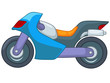 Cartoon Motorcycle