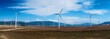 Windmills in summer landscape of Andalucia, Spain, Europe