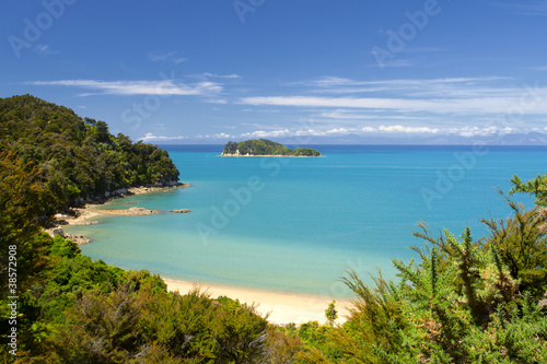 Photo: New Zealand Landscape. Abel Tasman National Park. New Zealand Landscape. Abel Tasman National Park.