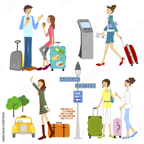 Vector: travel2 travel2