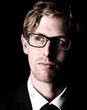 portrait studio jeune homme