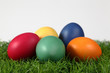 Foto: bunte Ostereier bunte Ostereier