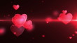 Video: heart shapes loopable love heart shapes loopable love
