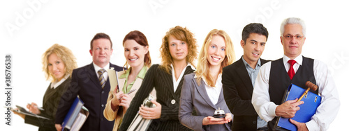 Photo: Business-Team aus Geschäftsleuten Business-Team aus Geschäftsleuten