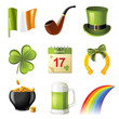 St. Patrick's day icons