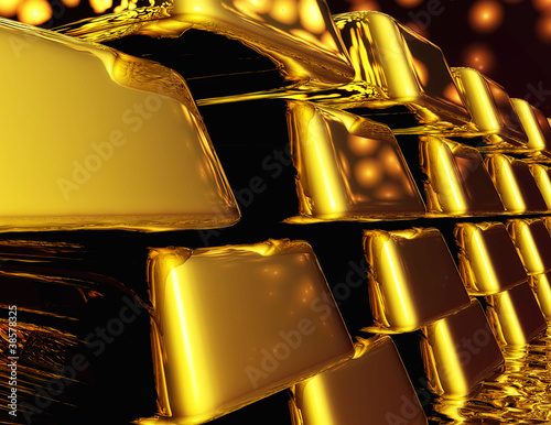 Illustration: Goldbarren Goldbarren