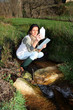 Woman scientist and environmental issues
