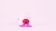 Finger push clockwork toy veiny eye