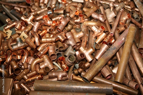 Photo: Metallschrott Kupfer Metallschrott Kupfer