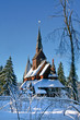 Stabkirche in Hahnenklee im Harz