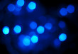 blue bokeh