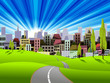 city