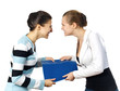 Quarrel of two business women