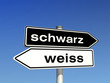Schwarz oder weiß?