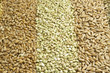 Weizen, Buchweizen und Dinkel