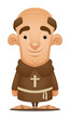 Cartoon Monk