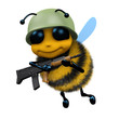 3d Bee soldier